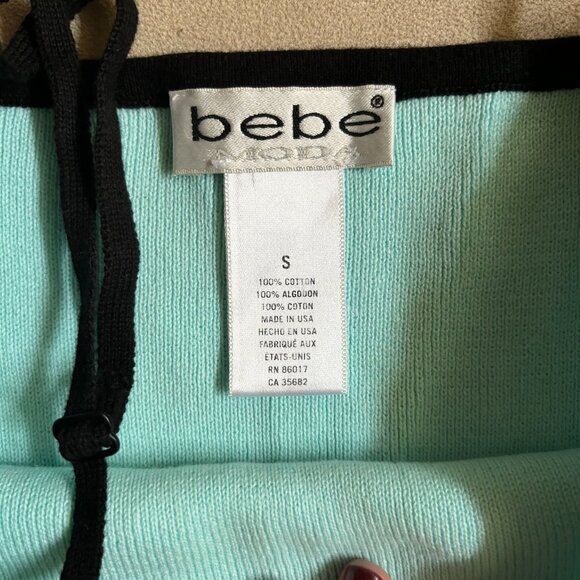 BEBE Vintage Y2K Block Tank Top - Picture 2 of 2